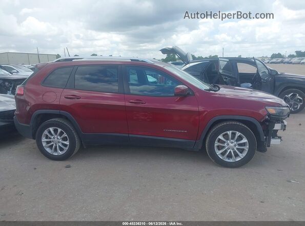 1C4PJLCB2MD154847 2021 JEEP CHEROKEE Red Vista interior de 360 grados