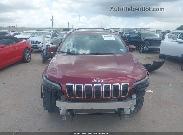 1C4PJLCB2MD154847 2021 JEEP CHEROKEE Red Vista interior trasera