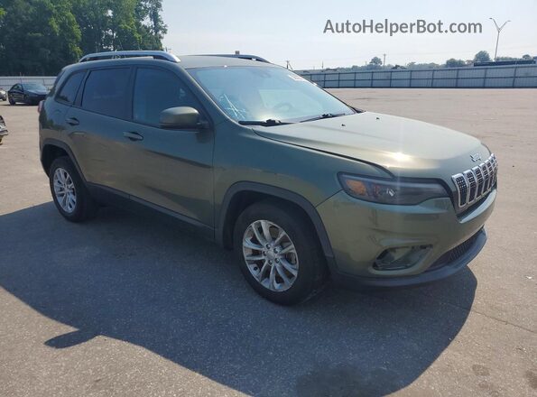 1C4PJLCB2MD155559 2021 JEEP CHEROKEE Green წინა მარჯვენა