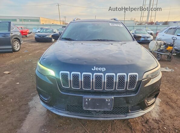 1C4PJLCB2MD156212 2021 JEEP CHEROKEE Black Front view