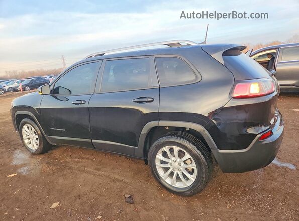 1C4PJLCB2MD156212 2021 JEEP CHEROKEE Black Rear left