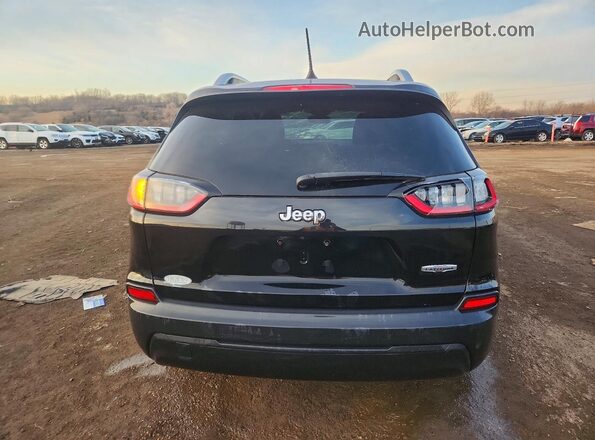 1C4PJLCB2MD156212 2021 JEEP CHEROKEE Black Rear view