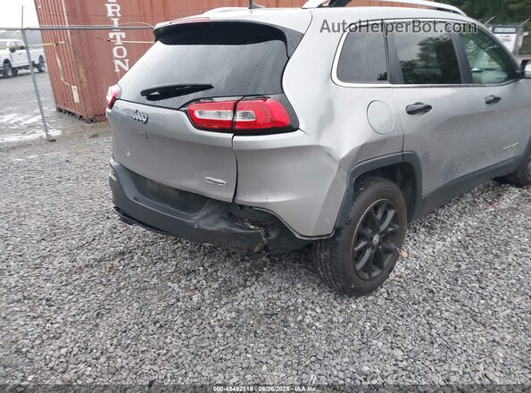 1C4PJLCB3HW596272 2017 JEEP CHEROKEE Silver Вид спереду