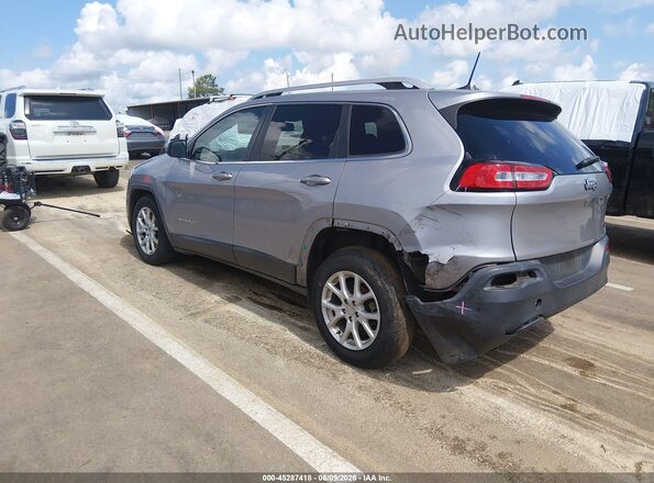 1C4PJLCB3JD566318 2018 JEEP CHEROKEE Silver უკანა მარცხენა