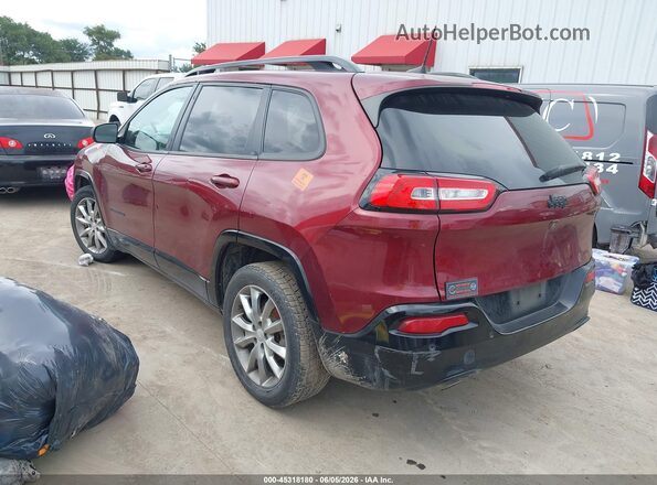 1C4PJLCB3JD611788 2018 JEEP CHEROKEE Бордовый 