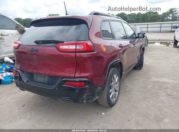 1C4PJLCB3JD611788 2018 JEEP CHEROKEE Бордовый 
