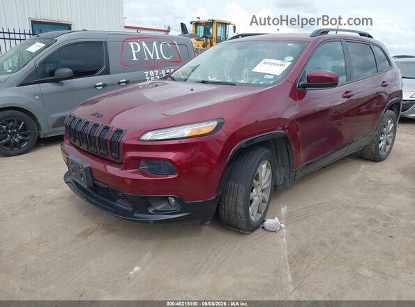 1C4PJLCB3JD611788 2018 JEEP CHEROKEE Бордовый 