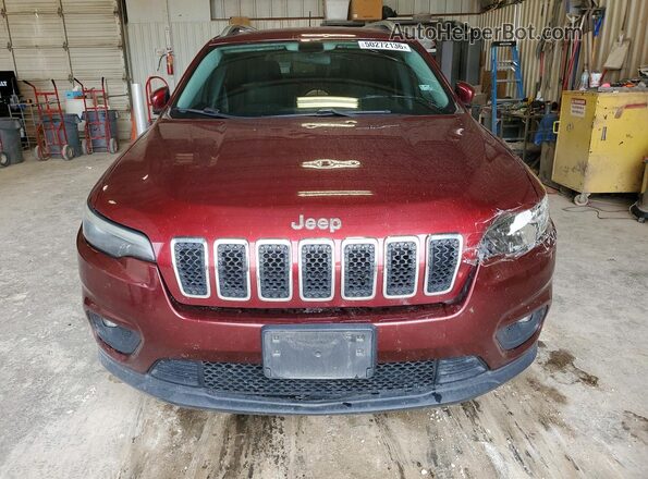 1C4PJLCB3KD312092 2019 JEEP CHEROKEE Burgundy Դիմացի տեսք