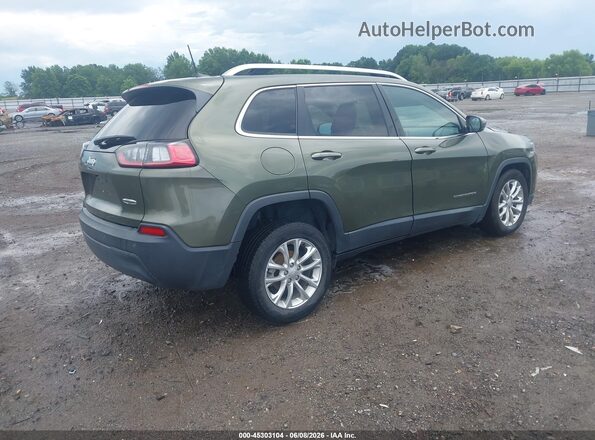 1C4PJLCB3KD365651 2019 JEEP CHEROKEE Green Rear right