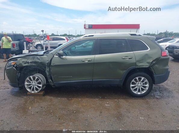 1C4PJLCB3KD365651 2019 JEEP CHEROKEE Green 
