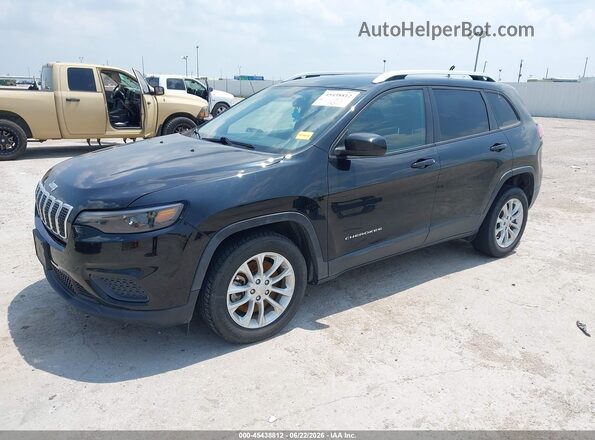 1C4PJLCB3LD654031 2020 JEEP CHEROKEE Black Передня ліва чверть