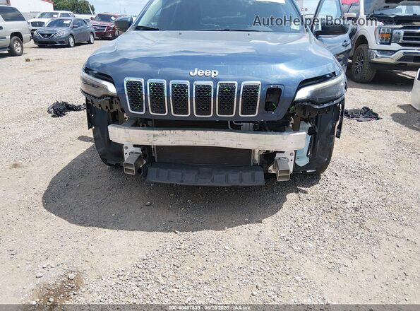 1C4PJLCB3MD136650 2021 JEEP CHEROKEE Blue Front view