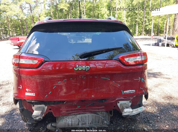 1C4PJLCB4HD216514 2017 JEEP CHEROKEE Red 