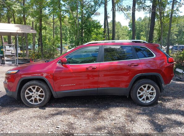 1C4PJLCB4HD216514 2017 JEEP CHEROKEE Red Vista interior de 360 grados