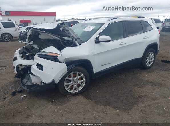 1C4PJLCB4HW603522 2017 JEEP CHEROKEE Белый Передняя левая четверть