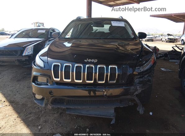 1C4PJLCB4JD536941 2018 JEEP CHEROKEE Black Front view