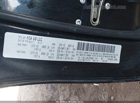 1C4PJLCB4JD536941 2018 JEEP CHEROKEE Black Engine compartment view