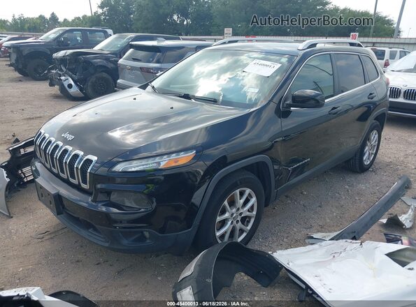 1C4PJLCB4JD566280 2018 JEEP CHEROKEE Black Передня ліва чверть