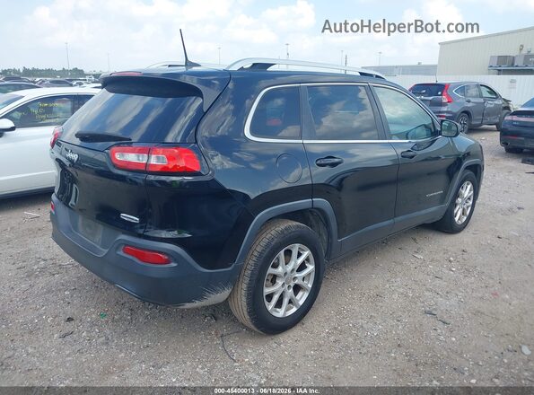 1C4PJLCB4JD566280 2018 JEEP CHEROKEE Black Задня права чверть