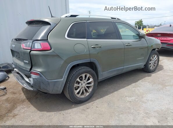 1C4PJLCB4KD249424 2019 JEEP CHEROKEE Green 