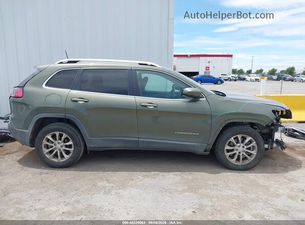 1C4PJLCB4KD249424 2019 JEEP CHEROKEE Green 