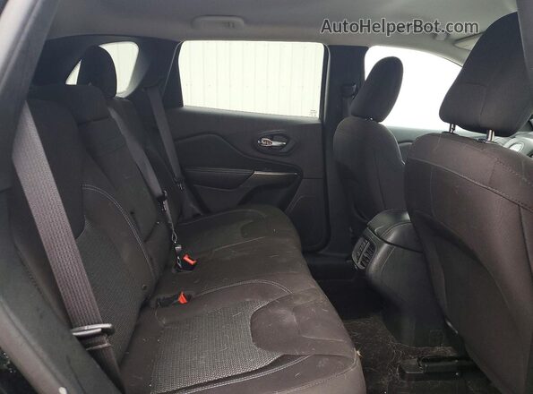 1C4PJLCB4KD339754 2019 JEEP CHEROKEE Black Սալոնի հետևի տեսք