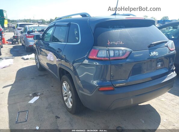1C4PJLCB4KD381373 2019 JEEP CHEROKEE Blue Հետևի ձախ