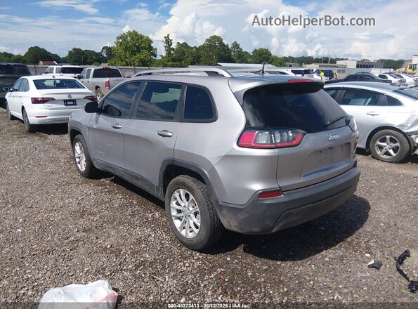 1C4PJLCB4MD112907 2021 JEEP CHEROKEE Silver Tył lewy