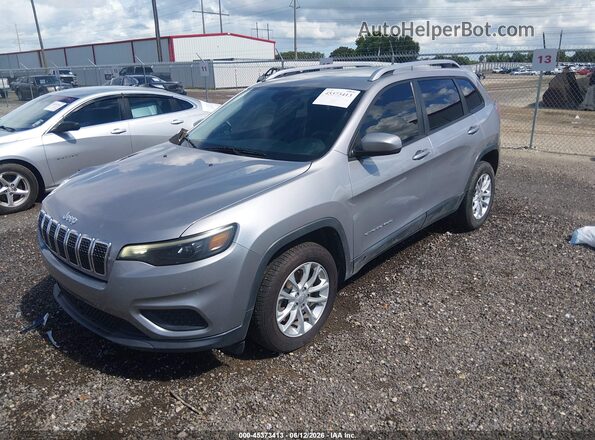 1C4PJLCB4MD112907 2021 JEEP CHEROKEE Silver Przód lewy