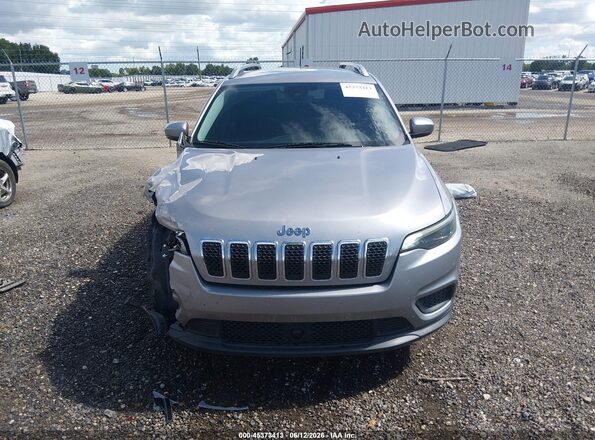 1C4PJLCB4MD112907 2021 JEEP CHEROKEE Silver Widok wnętrza z tyłu