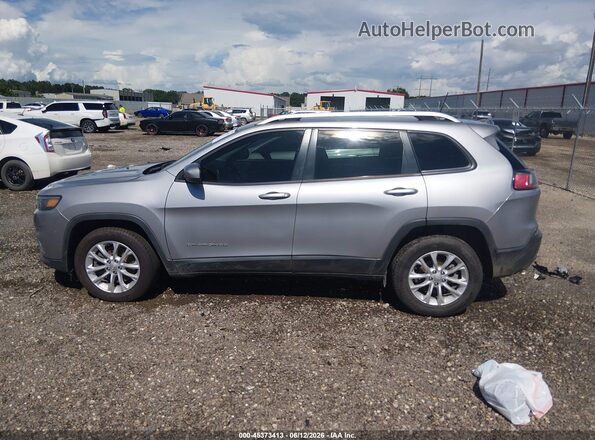 1C4PJLCB4MD112907 2021 JEEP CHEROKEE Silver 