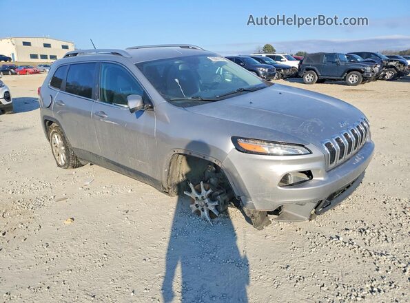 1C4PJLCB5HD221902 2017 JEEP CHEROKEE Silver Delantero derecho