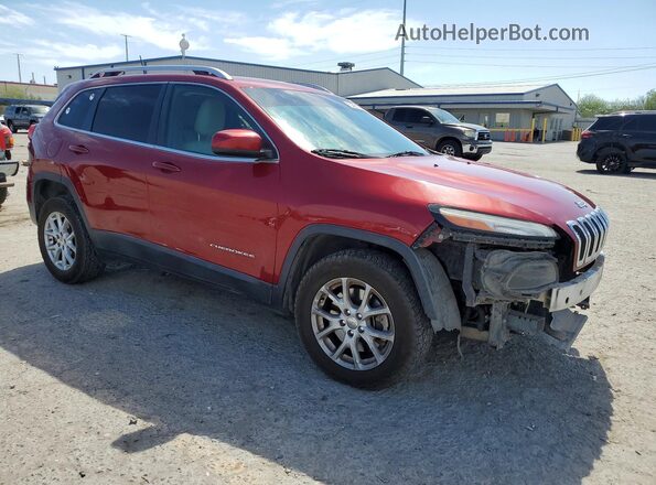 1C4PJLCB5HW592059 2017 JEEP CHEROKEE Maroon 