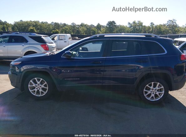 1C4PJLCB5JD605605 2018 JEEP CHEROKEE Blue 360 interior view
