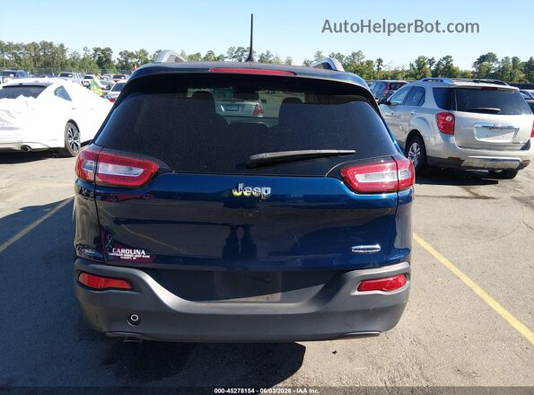 1C4PJLCB5JD605605 2018 JEEP CHEROKEE Blue 
