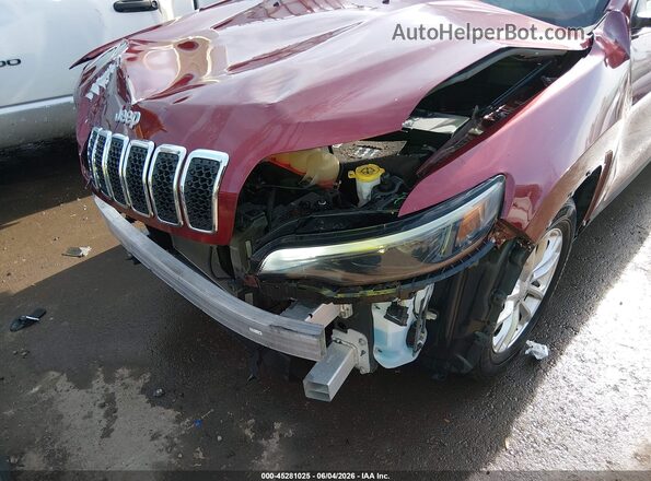 1C4PJLCB5KD145072 2019 JEEP CHEROKEE Red Widok z przodu