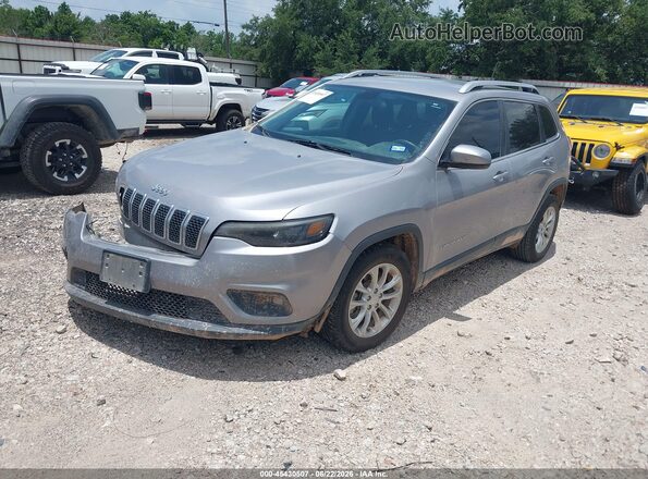 1C4PJLCB5KD220384 2019 JEEP CHEROKEE Silver Vista tres cuartos delantera izquierda