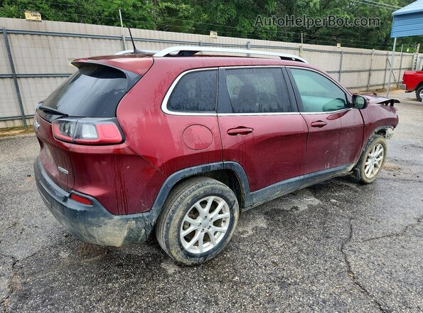 1C4PJLCB5KD332229 2019 JEEP CHEROKEE Red უკანა მარჯვენა