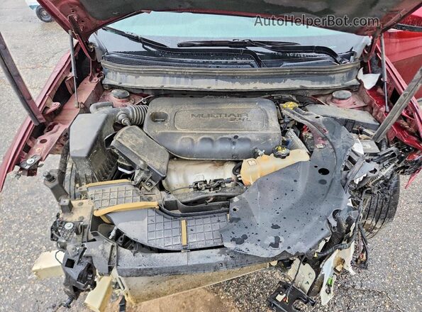 1C4PJLCB5KD332229 2019 JEEP CHEROKEE Red ძრავის განყოფილების ხედი
