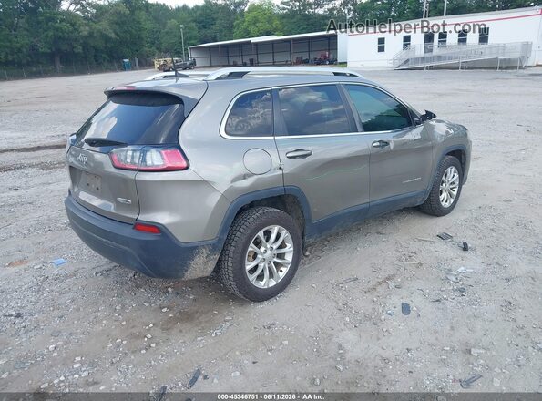 1C4PJLCB5KD373749 2019 JEEP CHEROKEE Beige Trasero derecho