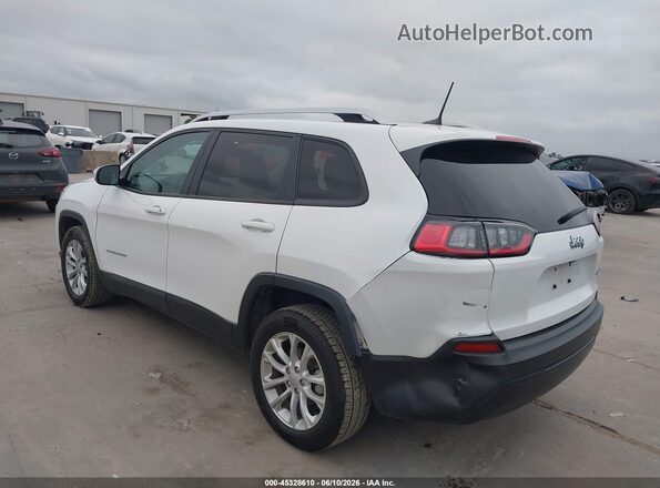 1C4PJLCB5MD164403 2021 JEEP CHEROKEE Белый Задняя левая четверть