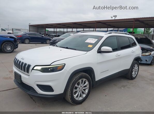 1C4PJLCB5MD164403 2021 JEEP CHEROKEE Белый Передняя левая четверть