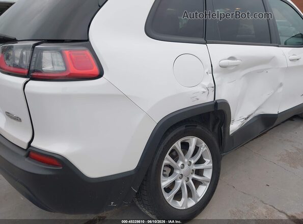 1C4PJLCB5MD164403 2021 JEEP CHEROKEE Белый Вид спереди