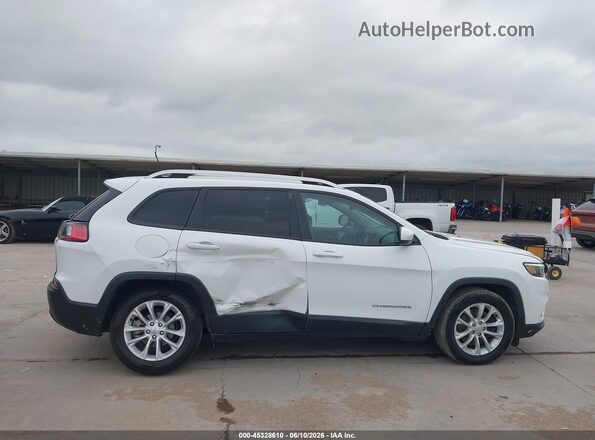1C4PJLCB5MD164403 2021 JEEP CHEROKEE Белый Вид задней части салона