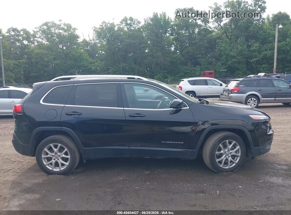 1C4PJLCB6HW540830 2017 JEEP CHEROKEE Black უკანა სალონის ხედი