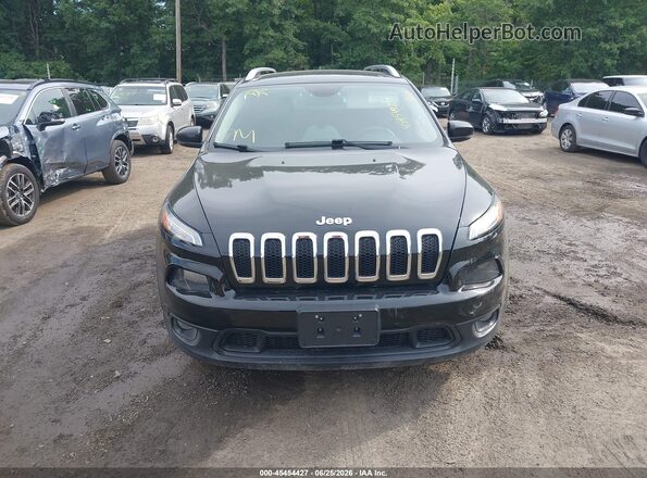 1C4PJLCB6HW540830 2017 JEEP CHEROKEE Black ხელსაწყოთა პანელის ხედი