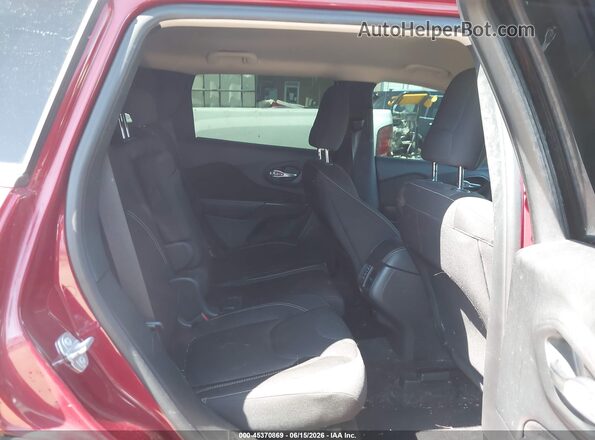1C4PJLCB6HW549155 2017 JEEP CHEROKEE Red Vista de la etiqueta del VIN