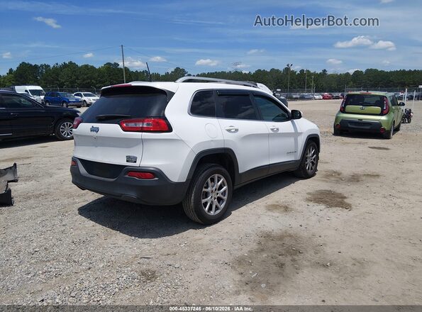 1C4PJLCB6JD566023 2018 JEEP CHEROKEE White უკანა მარჯვენა