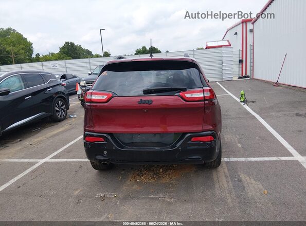 1C4PJLCB6JD612188 2018 JEEP CHEROKEE Red 