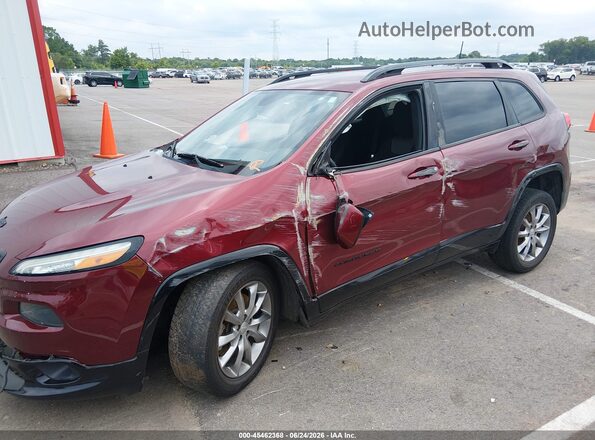 1C4PJLCB6JD612188 2018 JEEP CHEROKEE Red Vista frontal